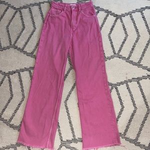 Pink Zara jeans